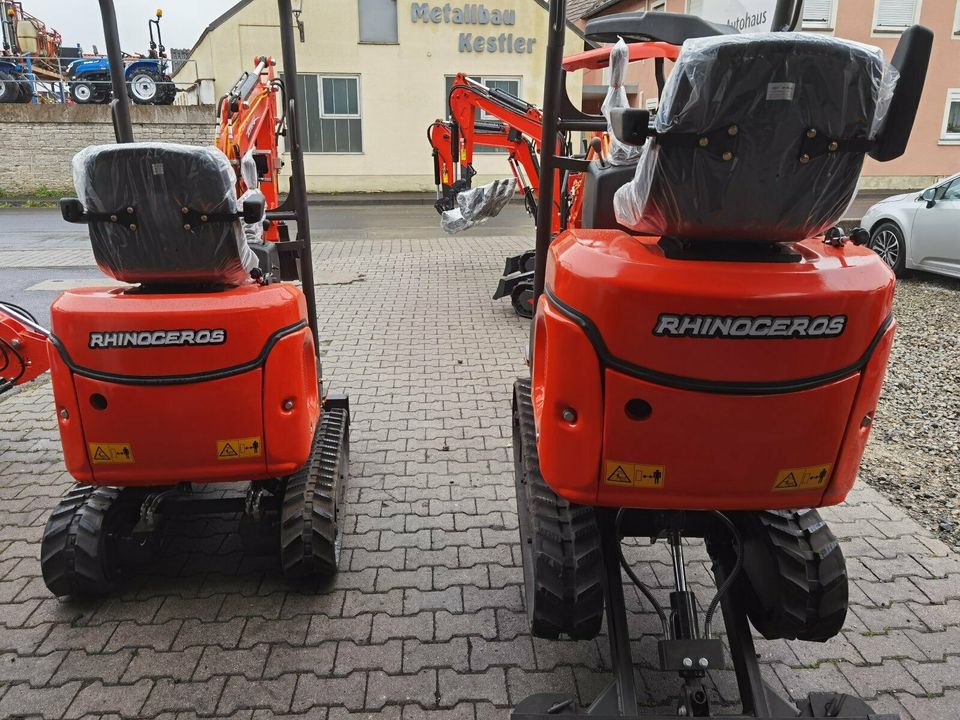 Minibagger XN 12-08  Kubota 3 Diesel Knickarm 2 Jahre GRANTIE in Sommerach