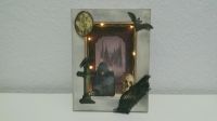 edle Shadow Box "Halloween" Deko mit 10er LED Lichterkette Mitte - Wedding Vorschau