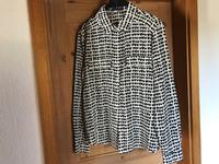Bluse,Marie Lund,Gr 40, weiß mit Herzen, neuwertig Kiel - Suchsdorf Vorschau