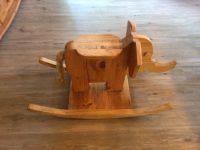 Schaukelpferd Holz als Elefant handgemacht Niedersachsen - Hatten Vorschau