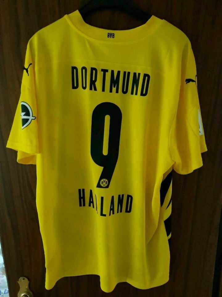 Trikot BVB Borussia Dortmund Erling Haaland XXL SAISON 2020/2021 in Lingen (Ems)