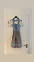 Moser Edelheiss | Dirndl | Gr.32 | Blau Beige | Tracht Bayern - Weyarn Vorschau