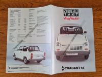 Trabant 1.1 Viertakt Auftakt Prospekt orig. Sachsenring Zwickau Baden-Württemberg - Ravensburg Vorschau