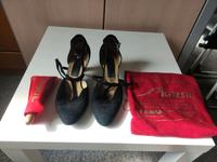 Italienische Tanzschuhe Wildleder schwarz 40 Paoul Frankfurt am Main - Preungesheim Vorschau