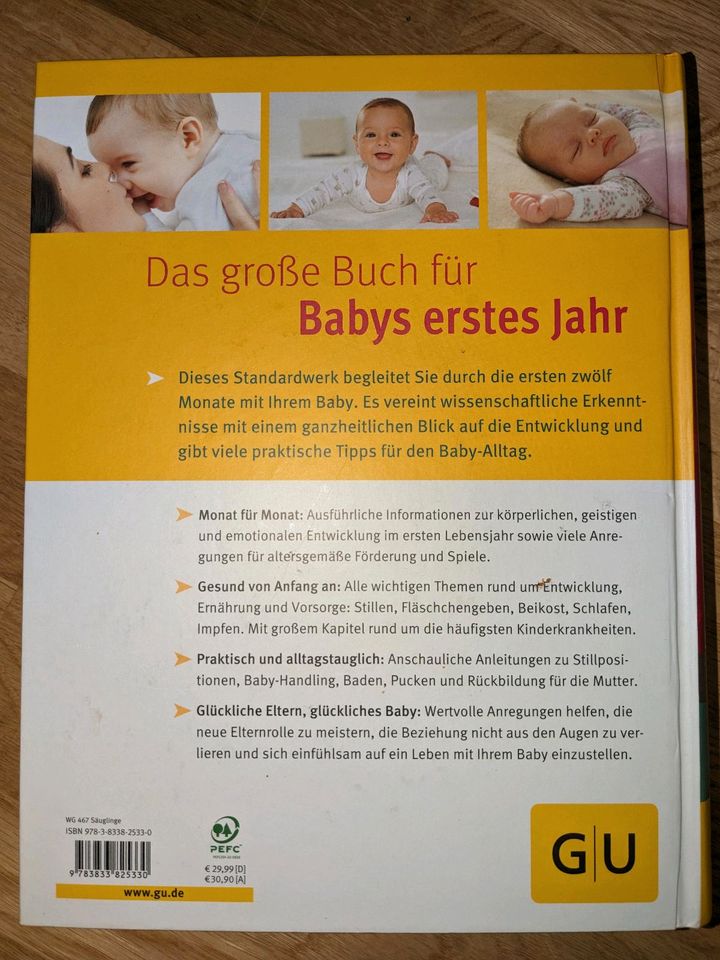 Das große Buch für Babys erstes Jahr GU in Reutlingen