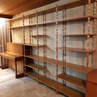 Großes Regal Modular Desgin Midcentury vintage Bücherregal Holz Nürnberg (Mittelfr) - Mitte Vorschau