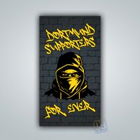 Dortmund Supporters for ever | 50 Stk | Aufkleber, Sticker Nordrhein-Westfalen - Alpen Vorschau