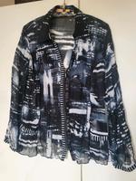 Schöne Chiffon Bluse  Größe 42 Brandenburg - Teichland Vorschau