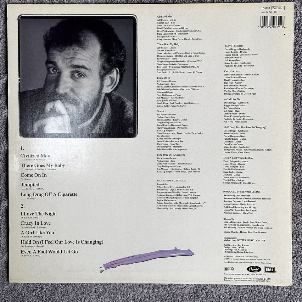 LP – JOE COCKER – CIVILIZED MAN in Hamburg