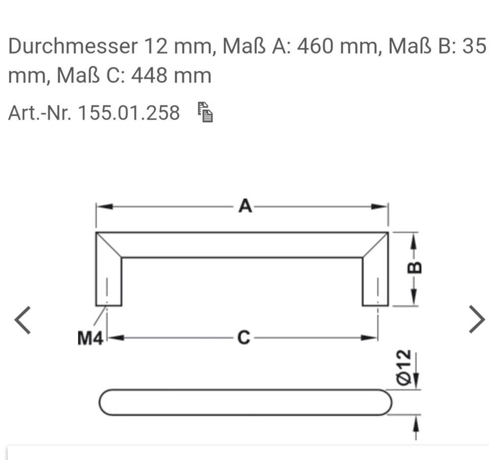 Super Schnäppchen für Selberbauer ! Möbelgriffe in Georgsmarienhütte