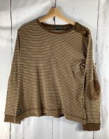 Ralph Lauren Longsleeve Braun Beige gestreift Gr L Niedersachsen - Wittingen Vorschau