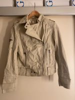 Apart Lederjacke Gr. 36 Creme mit Defekt echtes Leder Jacke Biker Wandsbek - Hamburg Farmsen-Berne Vorschau