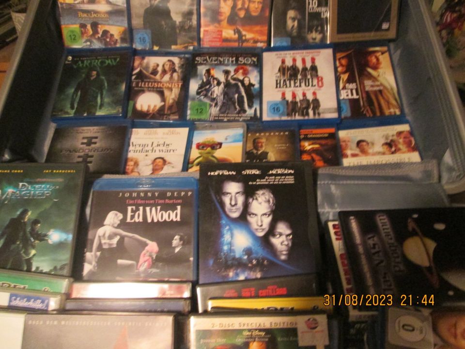 DVD und Blue-Ray Filme zu verkaufen in Braubach