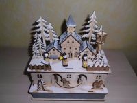 Weihnachtsspieluhr & Licht Kleines Dorf Sachsen - Sehmatal-Sehma Vorschau