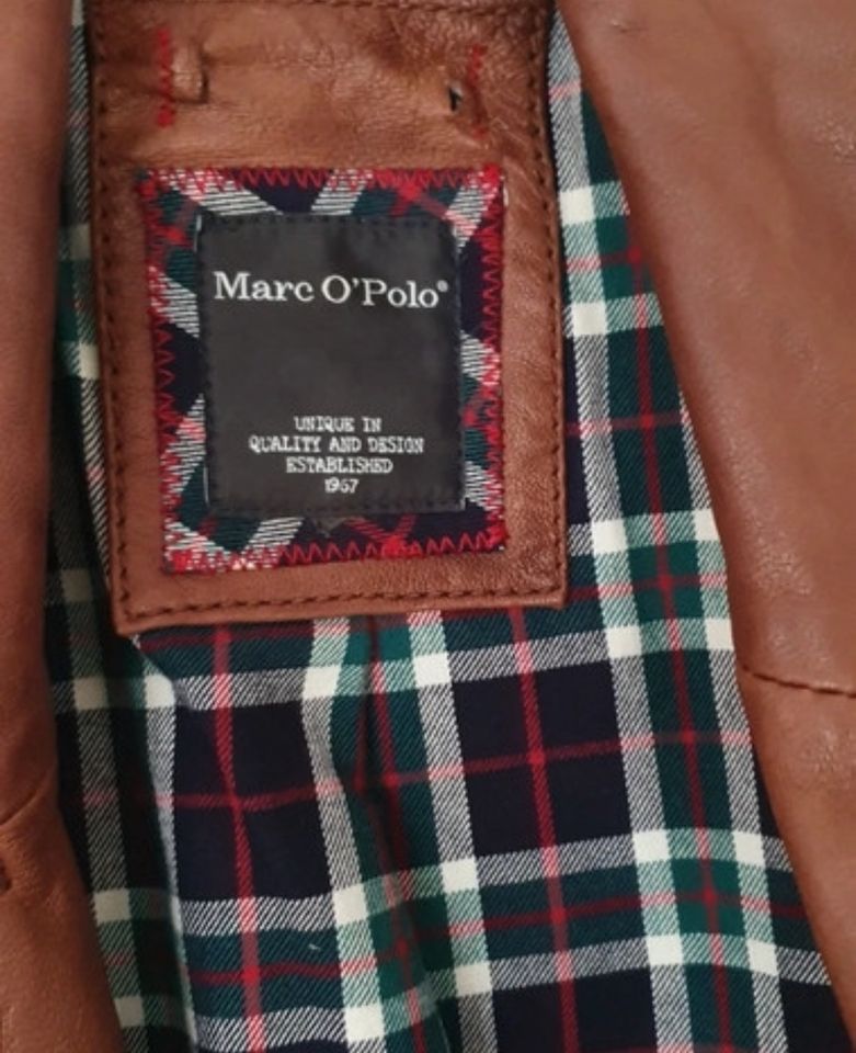 Lederjacke Marc O’Polo Bikerjacke Jacke in Lützen