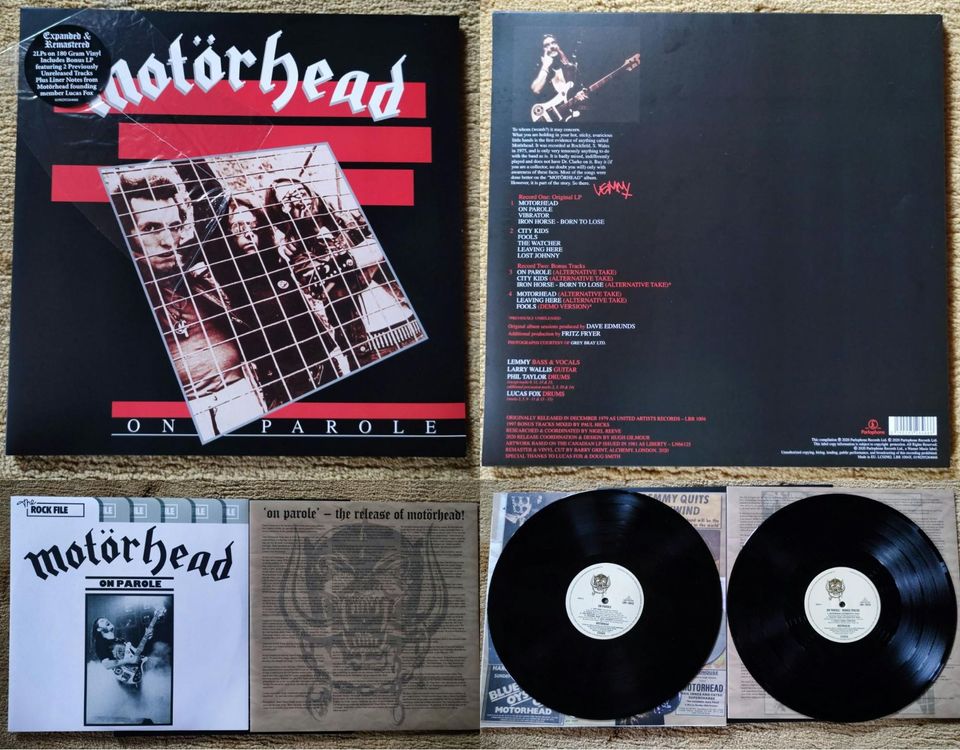 Motörhead – One Parole LP Vinyl Heavy Metal Sammlung in Waltersdorf