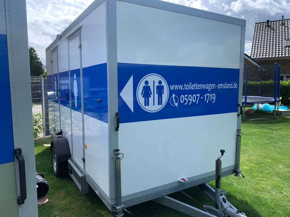 Top Toilettenwagen/ WC Wagen/ Mobil WC  zu verleihen in Geeste