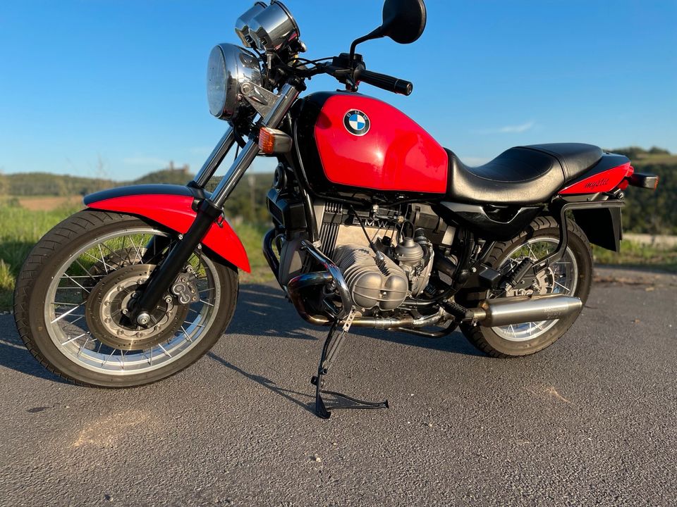 BMW R 100 R Mystic | Marrakesch-Rot/Schwarz | TÜV 9/25 in Katzenelnbogen