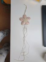 Blumen Aufhänger beige/rosa Hessen - Weilmünster Vorschau