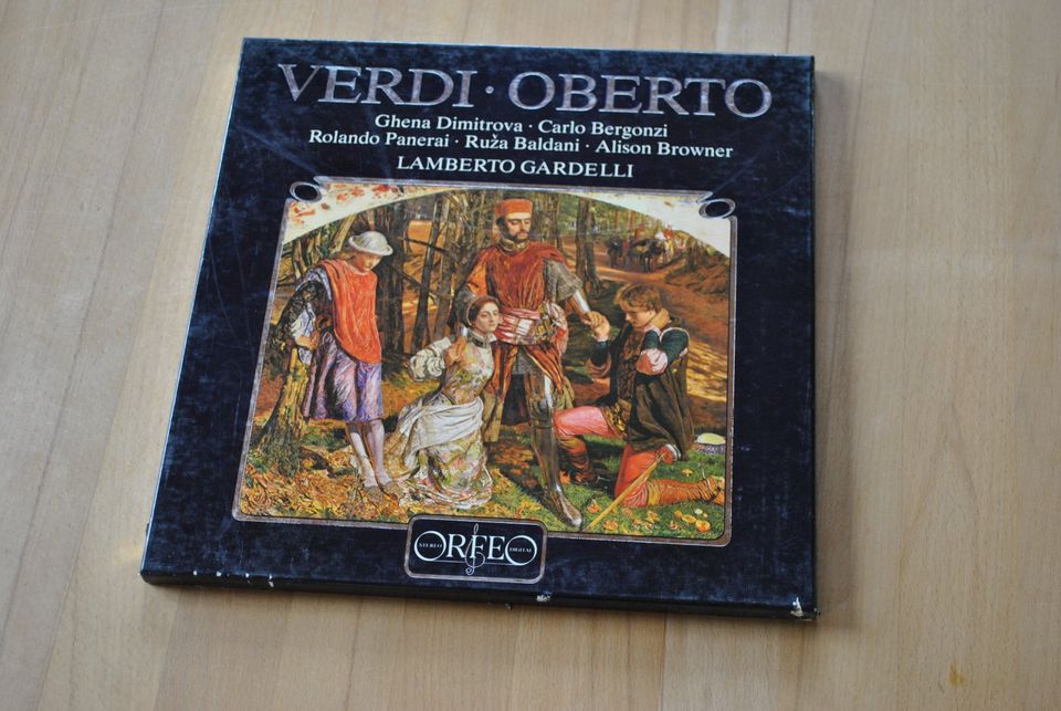 Verdi Oberto Orfeo S 105 843 F Gardelli Dimitrova 3×Vinyl LP Box in Lütjenburg