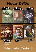 DVD, verschiedene DVDs, das Boot, hangover,zurück in die Zukunft Sachsen-Anhalt - Magdeburg Vorschau