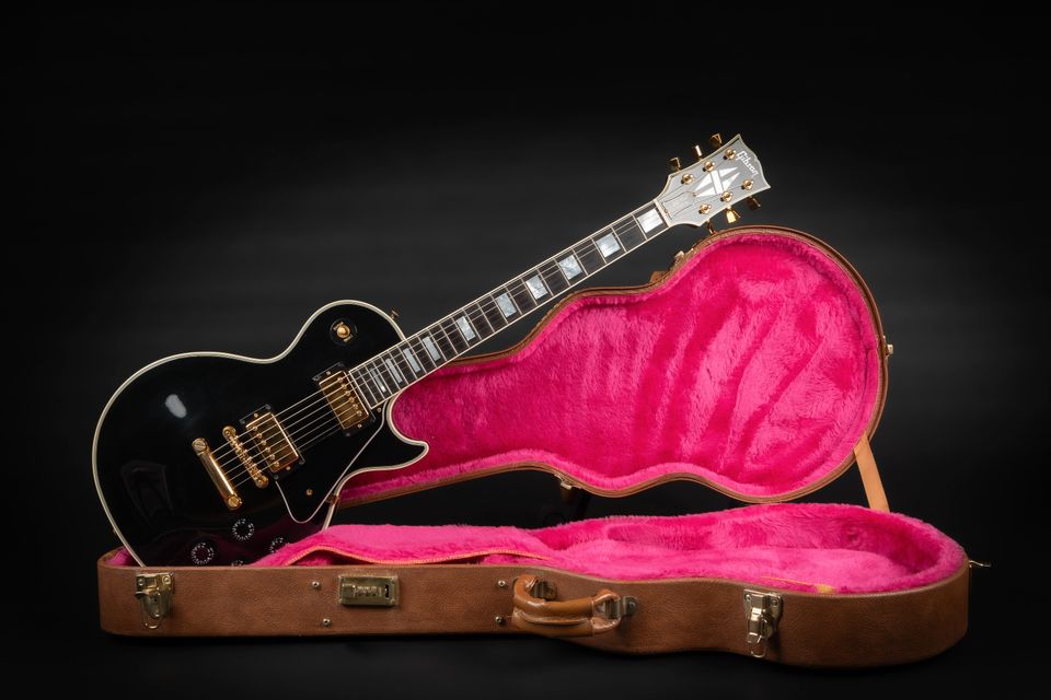 1990 Gibson Les Paul Custom Ebony | Vintage USA Black Beauty in Niebüll