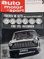 Auto Motor und Sport Ausgabe 03/1963 Wandsbek - Hamburg Bergstedt Vorschau