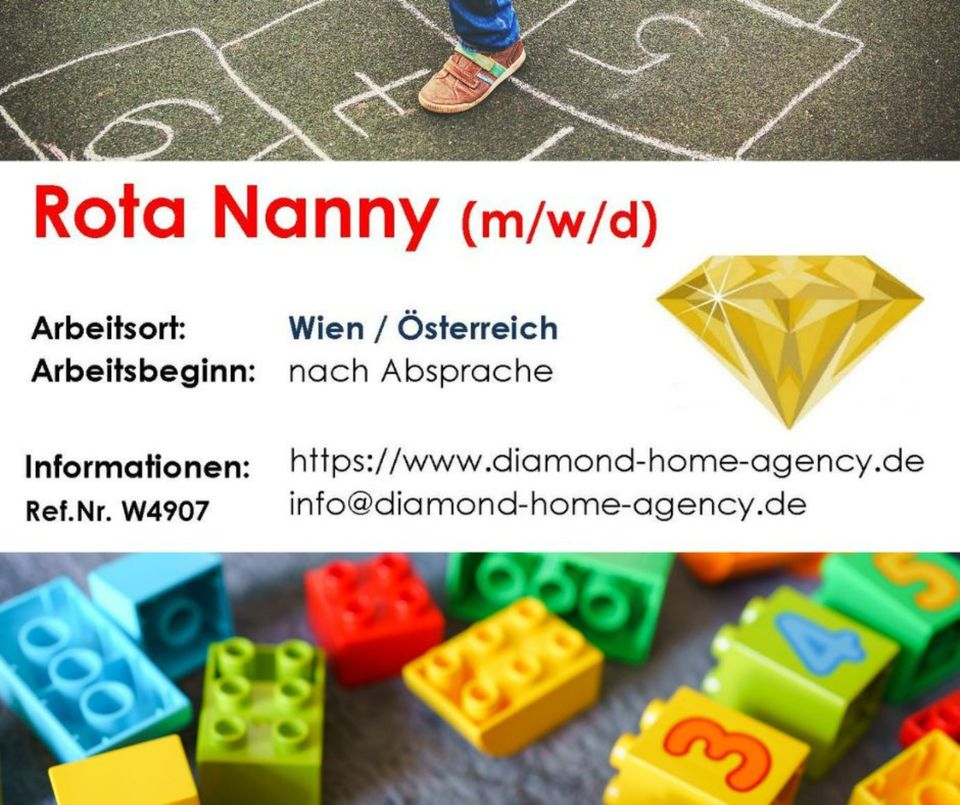 Rota Nanny (m/w/d) / Kinderfrau (m/w/d) Wien - Ref.Nr.W4907 in Stuttgart