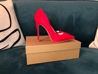 Genshuo Pumps High Heels 39 rot Sachsen - Kubschütz Vorschau