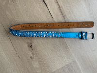 Ledergürtel (65cm) blau Nordrhein-Westfalen - Pulheim Vorschau