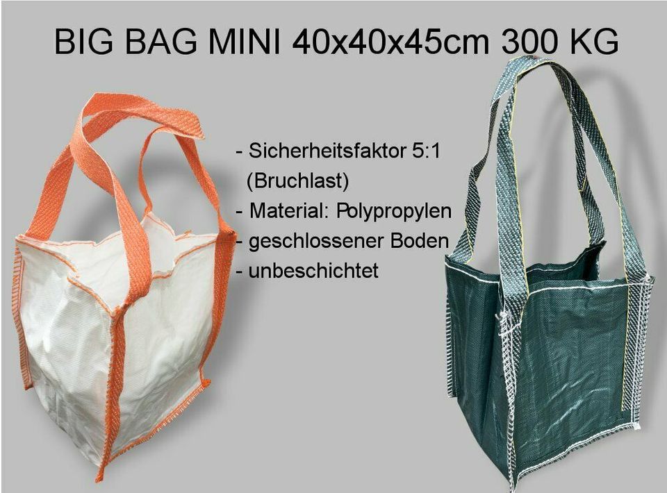 Neuer Mini Big Bag, Gartensack, Laubsack, Abfallsack, Müllsack in Balve