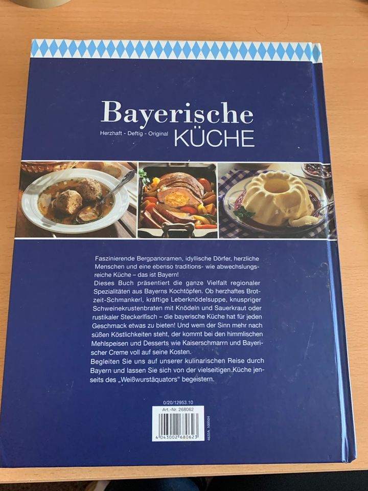 Kochbuch Bayerische Küche Kochen Backen Essen in Riegelsberg