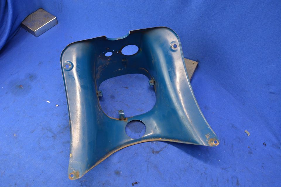 simson kr51 schwalbe maske scheinwerfer verkleidung blau patina in Tharandt