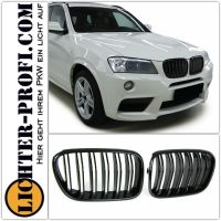 Kühlergrill Doppelsteg Glanz für BMW X3 F25 Bj.10-14 Neu !!! Hessen - Calden Vorschau