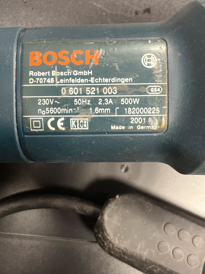 Bosch GSZ 160 Blechschere im Koffer mit Rechnung in Berlin