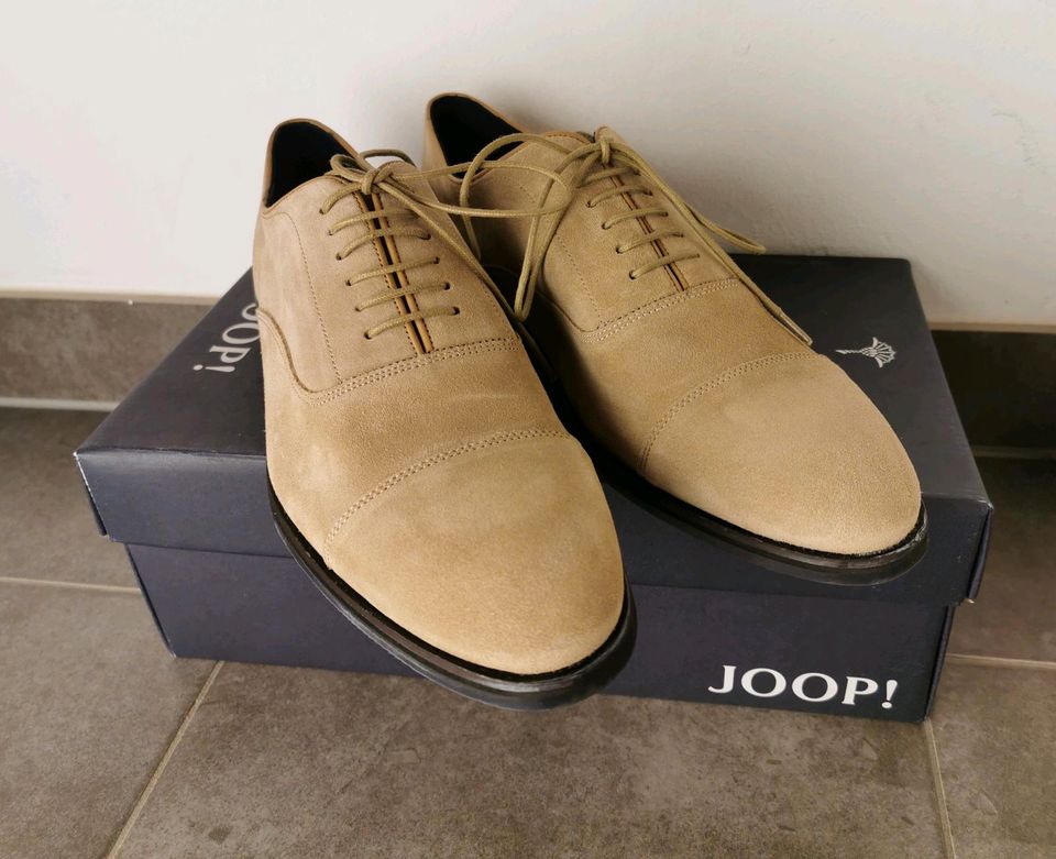 JOOP 42 Herren Schuhe Oxfords Rauleder Suede Wildleder Sommer in München