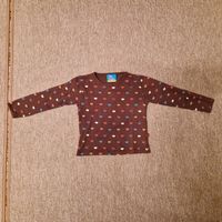 Langarm Shirt, Mädchen, braun mit Herzen, Topolino, Größe 104 Bayern - Triefenstein Vorschau