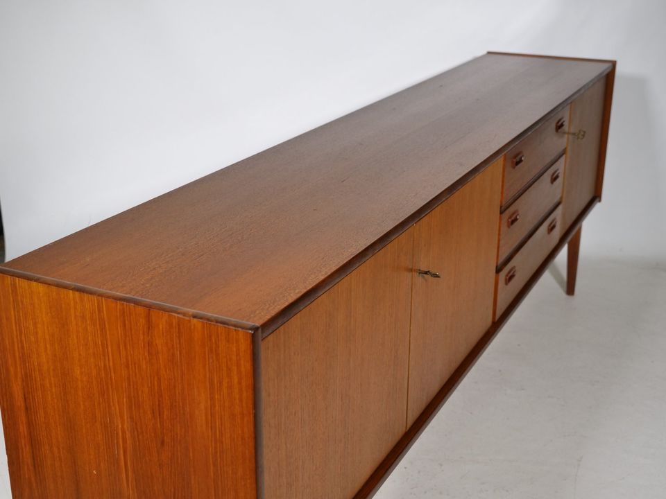 Teak Sideboard BARTELS 60er Jahre Kommode Mid-Century Vintage Sch in Mainz