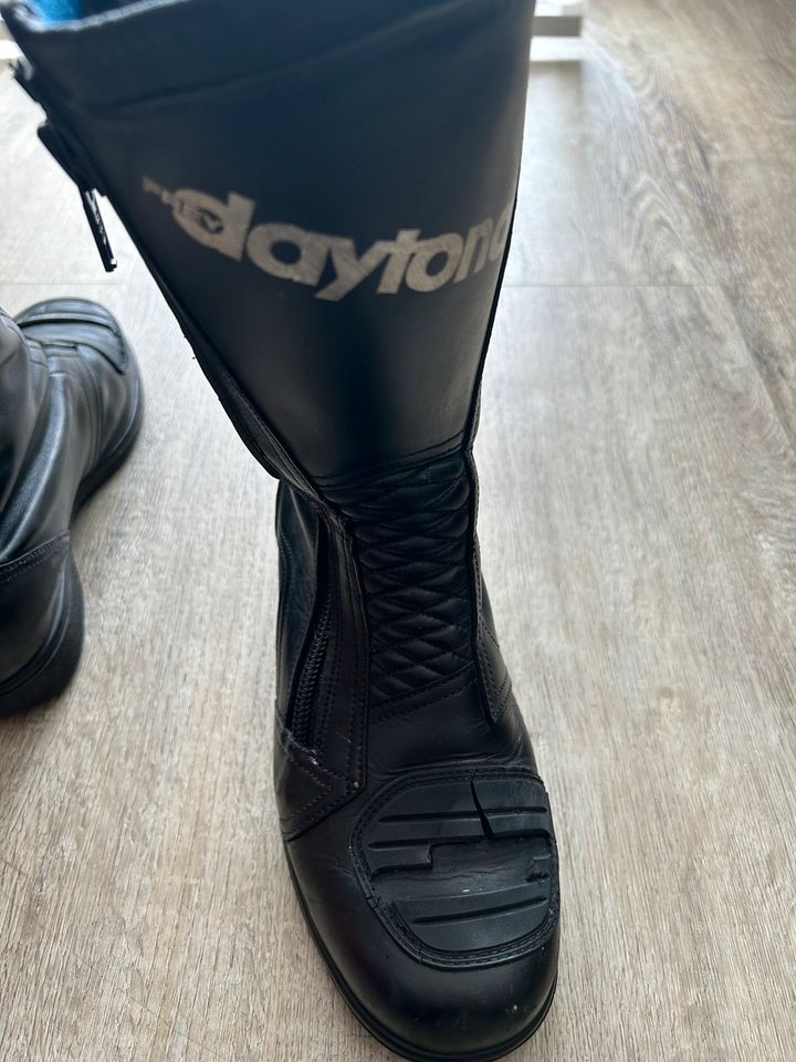 ‼️Damen Motorrad Leder Stiefel „Daytona“‼️ in Hagen