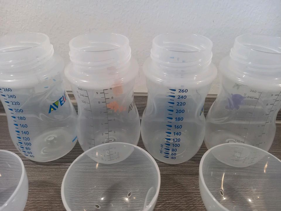 Philips Avent Natural Babyflaschen 14 Stk + 1 andere in Oelsnitz/Erzgeb.