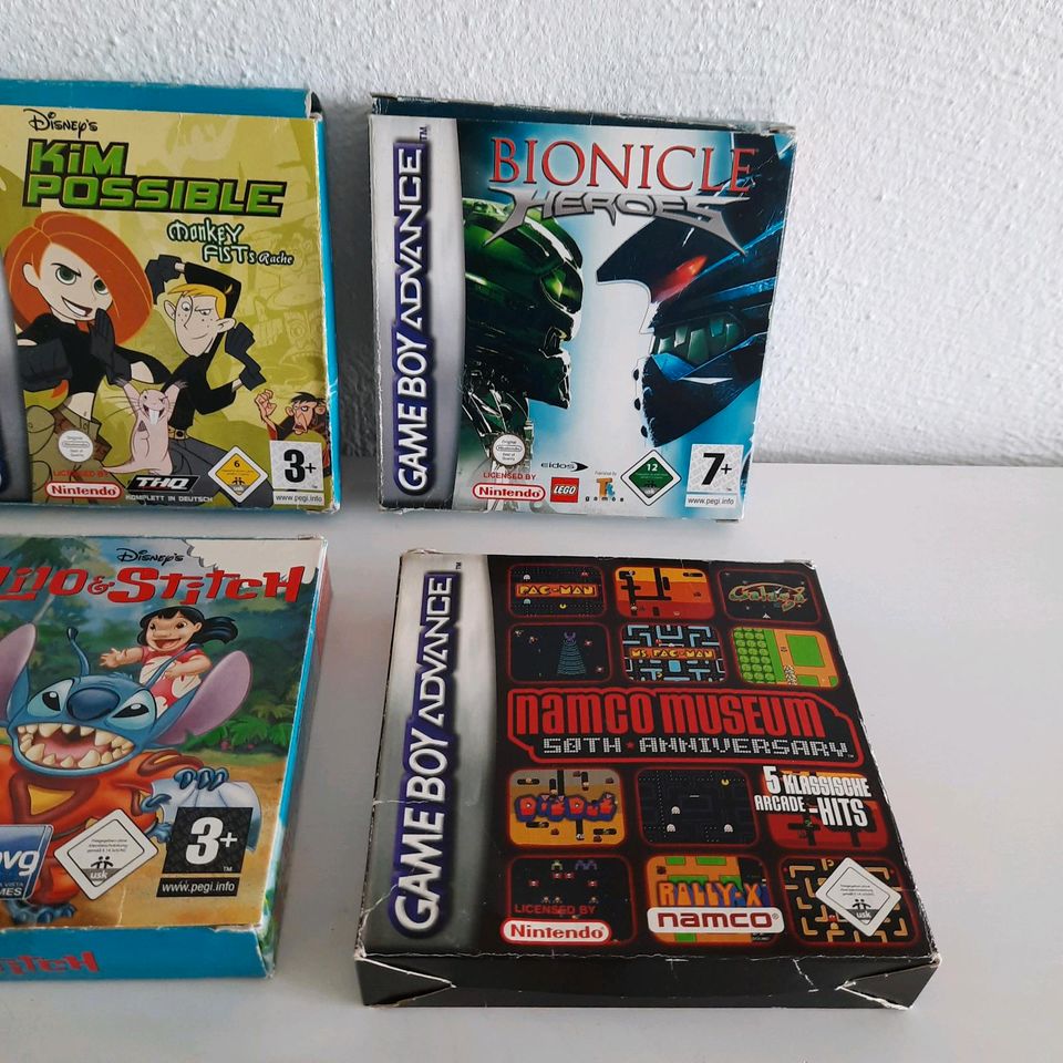 Nintendo Gameboy Advance Spiele in Alpen