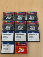 11x 2GB Compact Flash Card Transcend / SiliconDrive Herzogtum Lauenburg - Geesthacht Vorschau