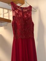 Laona Kleid Gr. 32 XS Rot lang Jugendweihe Komfirmation Sachsen - Großenhain Vorschau