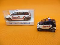 Rietze  Busch 1:87  Ford Galaxy  SMART  Die Johanniter Bayern - Günzburg Vorschau