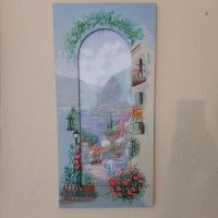 Schönes, mediterranes Wandbild mit Blumen Niedersachsen - Wolfenbüttel Vorschau
