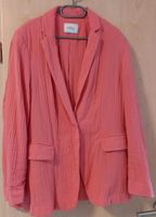 Musselin-Blazer, coral, Größe 48 Hessen - Pohlheim Vorschau