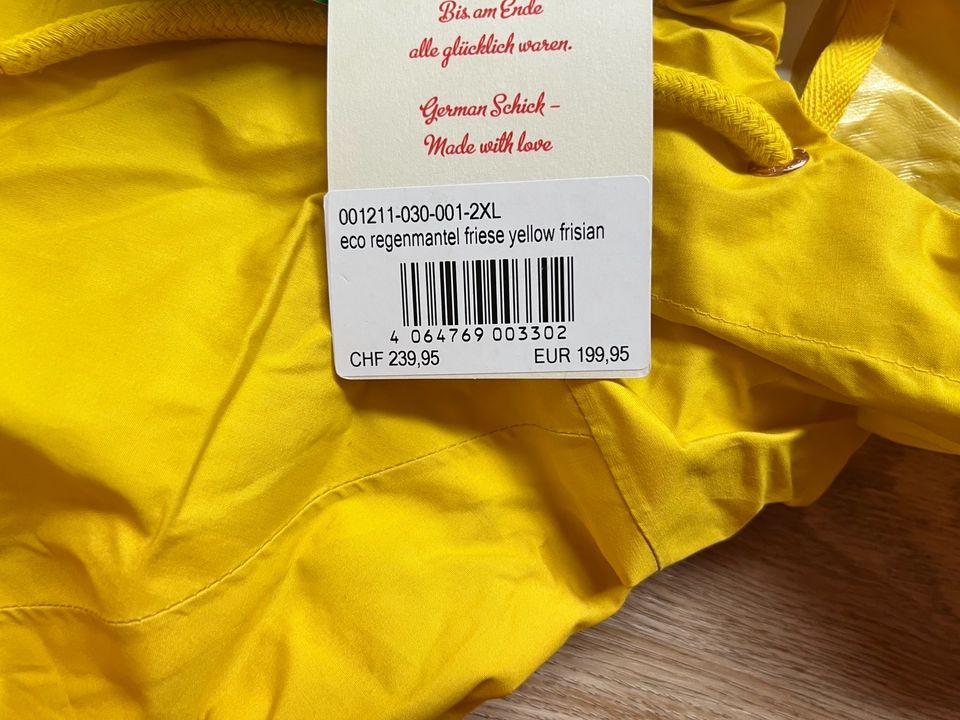 Blutsgeschwister Regenmantel - Frise Yellow - Damen XXL •NEU in Lünen