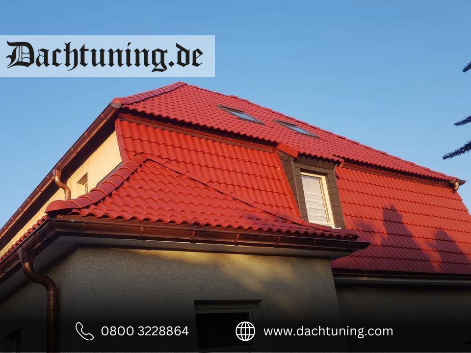Dachreinigung, Fassadenreinigung mit anschließender Nanotechbeschichtung. in Schwaan