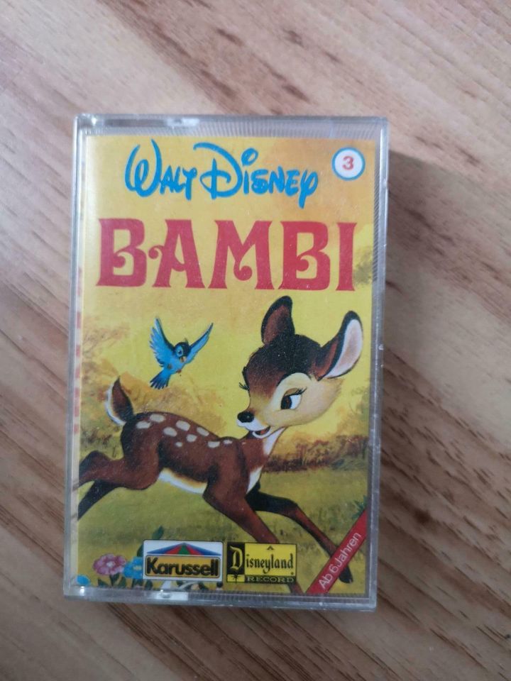 Walt Disney Bambi Hörspiel kasette Rarität in Sankt Augustin