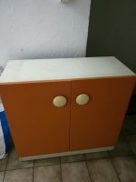 Vintage Schrank Kommode orange weiß Saarland - Homburg Vorschau